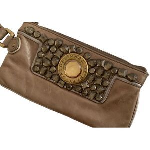 Vintage MARC BY MARC JACOBS Distressed Leather Wristlet 9” X 5”